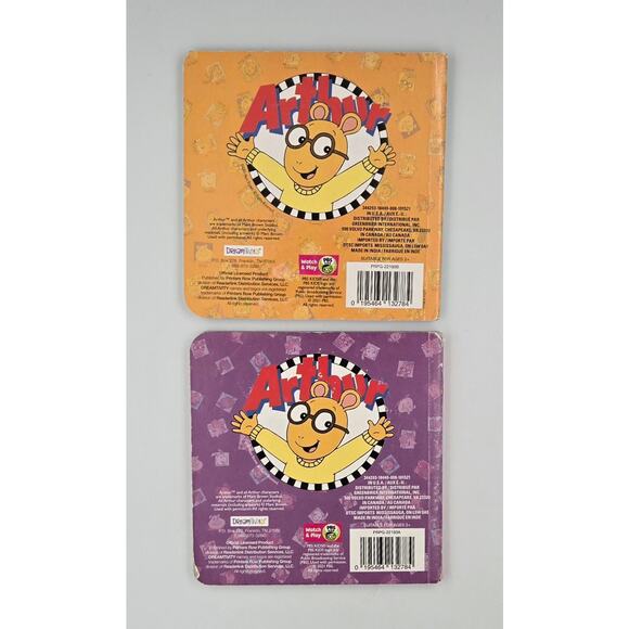 Lot of 2 Arthur Board Books Hula Who Me and The Truth Pops Out by Marc Brown - Picture 2 of 6